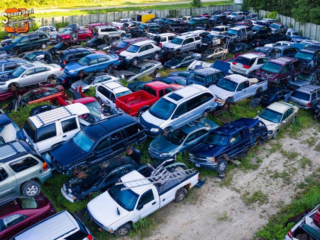 How Auto Recycling & Responsible Scrap Metal Disposal in Benton Harbor, MI Protects Southwest Michigan's Environment 2 Eco-friendly auto recycling Benton Harbor MI 49022 Square Deal Auto Salvage protects Lake Michigan Berrien County environment