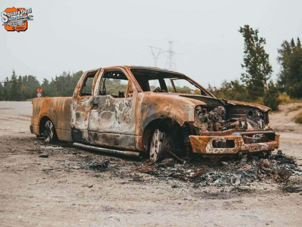 Free scrap metal pickup service Benton Harbor MI 49022 Square Deal Auto Salvage Territorial Road Berrien County